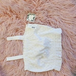 Chelsea & Violet Eyelet Tank